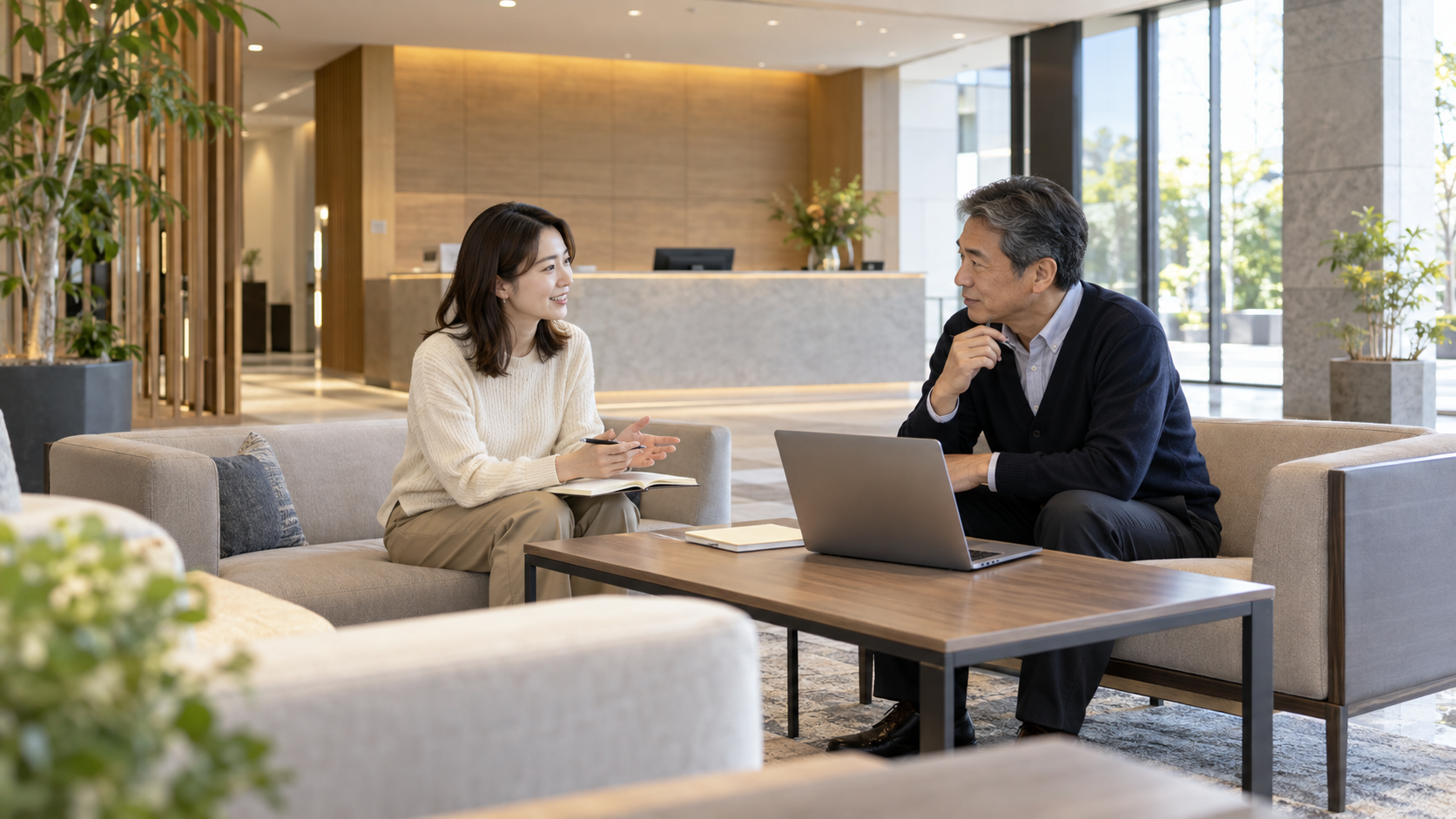 エン転職の社員インタビューを確認する説明用イメージ