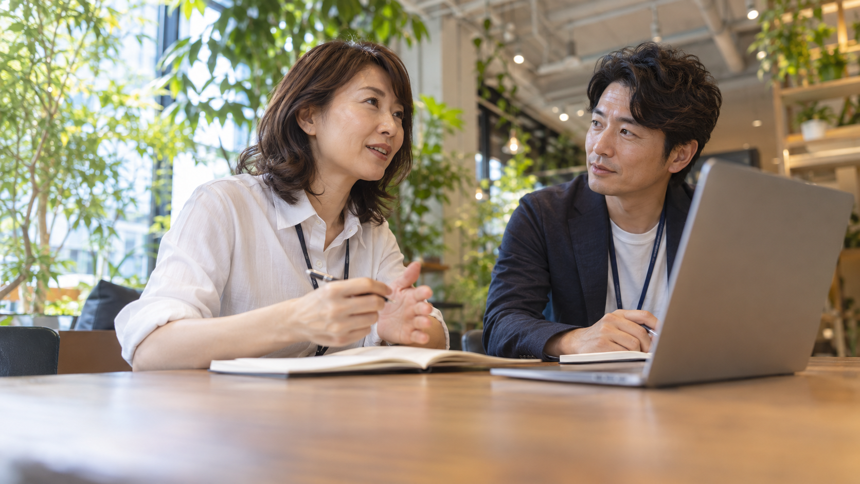 エン転職の社員インタビューを確認する説明用イメージ