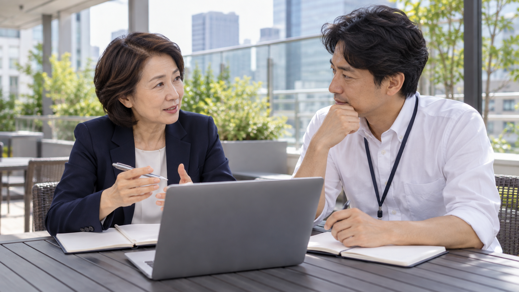 中途採用の面接日程調整を確認する説明用イメージ